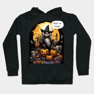 trick or trash Hoodie